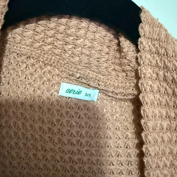 Aerie waffle knit shawl. - Picture 2 of 2